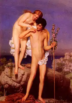Charles Gleyre: Dafnis a Chloé, 1843