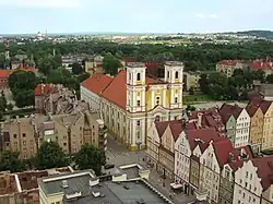 Obnovené Staré Město s kostelem Božího Těla
