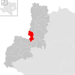 Gmünd na mapě