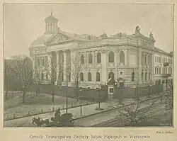 Gmach Towarzystwa Zachęty Sztuk Pięknych w Warszawie
