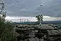 Pohled ze západní vyhlídky (Wetterfahnenaussicht)