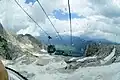 Lanovka ze Sella Nevea na chatu Gilberti