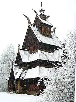Kostel Gol Stave z roku 1885