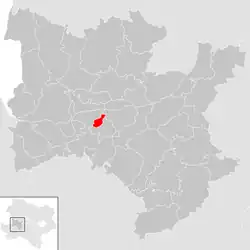 Golling an der Erlauf na mapě