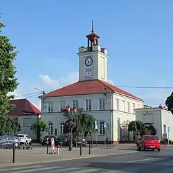 Centrum Gostyninu s radnicí