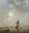 Rybáři vytahující sítě, 1640-45