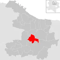 Grabern na mapě