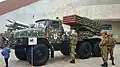 BM-21 Grad arménské armády