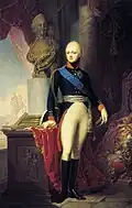 Portrét velkoknížete Alexandra Pavloviče, 1800