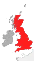 ostrov Velká Británie Great Britain