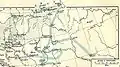 Mapa bitev války z roku 1911