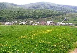 pohled na obec