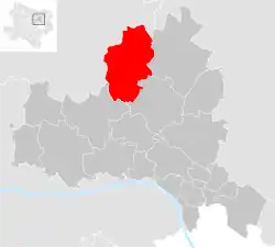 Großmugl na mapě