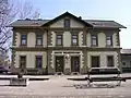 Vlakové nádraží v Großweikersdorfu
