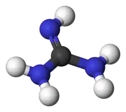 Model guanidinu