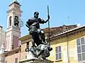Pomník Ferranta I. Gonzagy v Guastalle