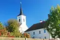 Kostel sv. Markéty s farou ve Walkensteinu