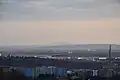 Vyhlídka z Hádů směrem na jih (na obzoru Pavlovské vrchy)