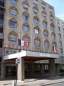 Hlavní vstup do nemocnice