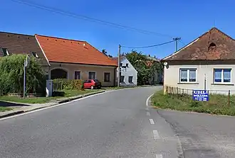Silnice II/407 v Hříšicích