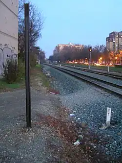 Trať v Osijeku