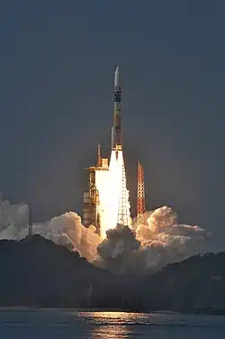 Start rakety H-IIA.