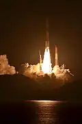 Start rakety H-IIA.