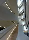 Schody uvnitř věže