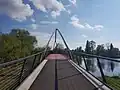 Pohled na lávku