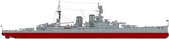 HMS Repulse v roce 1919