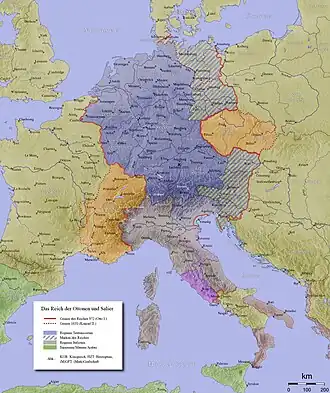 Míšeňská marka v rámci Svaté říše římské
