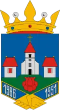 Újtelek – znak