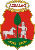 Acsalag – znak