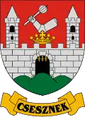 Csesznek – znak