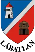 Lábatlan – znak