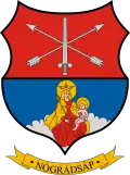 Nógrádsáp – znak