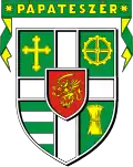 Pápateszér – znak