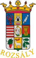 Rozsály – znak