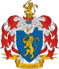 Sajónémeti – znak