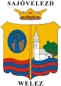 Sajóvelezd – znak