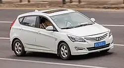 Hyundai Verna (Čína, hatchback, facelift)