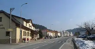 Silnice I/35 v Horní Bečvě