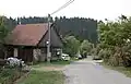 Roubená stodola
