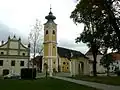 Farní kostel sv. Petra a Pavla v Hadersdorfu