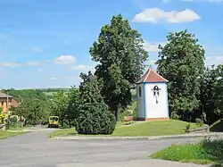 Zvonice na Kopci s kaplí Panny Marie