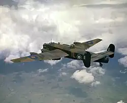 Handley Page Halifax, stejný typ letounu jaký byl ve výzbroji letky