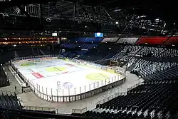 Vnitřek Hallenstadionu