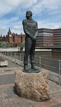 Pomník Klause Störtebekera v Hamburku