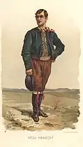 Muž v hanáckém kroji – Adolf Liebscher