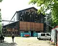 Hangar Y v Meudonu při restaurování v roce 2009